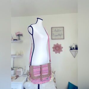 Roxy Argentina World Sport Fabric Crossbody Purse NWT